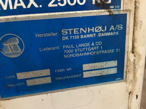 Mutternsatz Tragmutter Hubmutter Hauptmutter Stenhoj Maestro 2.25 2.30 2.32 / Mascot 611 / Mascot 2.25 2.30 2.32