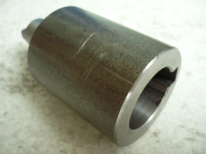 Motoraufnahme 1,5-2t Takraf VEB Scherenbühnen Lunzenau Mitnehmer VEM DDR Pumpe Motorwelle 24mm