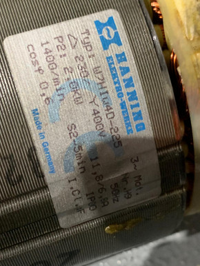 Motor Elektromotor Antrieb für Spindel W7HIu4D-277 Maha ECON Typ EL 2.5 GF / EL 2.5 GP Hebebühne