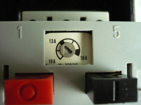 Hauptschalter Motorschutzschalter MS600/16 EAW VEB DDR Hebebühne Säge E 10-16A