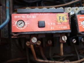 Bi Metallrelais Motorschutzschalter Überlastrelais IR 1/2 2,5-4,2A VEB Bühne FHB 12.1
