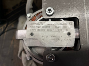 Motor electric motor 3KW submersible motor with pin HOUSING 200LG 990445 Nussbaum Jumbo Lift 3000 NT