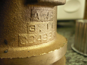 original safety nut for MWH Consul Type 2.5 2.7 2.8 3.2 3.2 S S 4 / FH325 (to year 1982)
