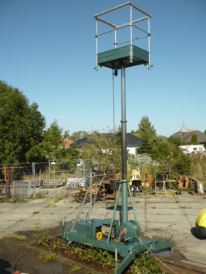 9m VFW Fokker G 900 Giraffe Arbeitsbühne Hubbühne Hebebühne Aufzug Baubühne Lift Hubsteiger