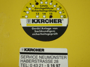 Kärcher HDS 810 SE station hot water high pressure cleaner steam cleaner UVV NEW