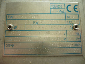 Motor Elektromotor Nußbaum SPL3500 Hebebühne / 2.30 TTS DDK AS Unterflurbühne / TOP-LIFT 4.40 / 4.30 H / Unilift 3200 +
