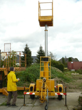 MBB G1200 Elektrohydraulische Arbeitsbühne Hubbühne Hebebühne Typ G 1200 BG Giraffe