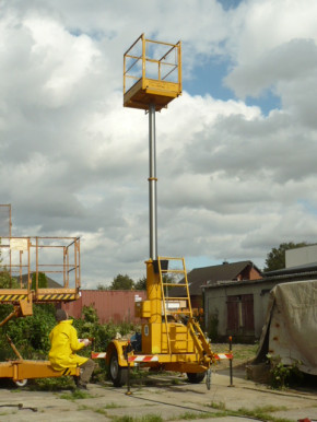 MBB G1200 Elektrohydraulische Arbeitsbühne Hubbühne Hebebühne Typ G 1200 BG Giraffe