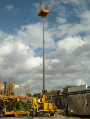 MBB G1200 Elektrohydraulische Arbeitsbühne Hubbühne Hebebühne Typ G 1200 BG Giraffe