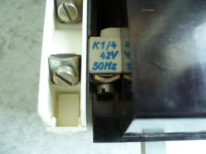 Contactor air contactor K-ID1 42V VEB work platform FHB 12.1 FH1600 - FH1600/1 EAW DDR elevator