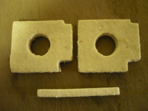 felt pack for oil container RAV Ravaglioli lift type KPN/KPX/KPS versions (consisting of 3 pieces of felt)