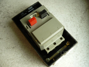 Hauptschalter Motorschutzschalter MS600/16 EAW VEB DDR Hebebühne Säge E 1,0-1,6A