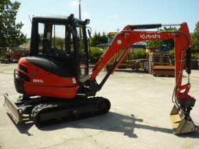 Hydraulic cylinder mounting arm cylinder boom Kubota excavator KX61-3 71-3 RG24867600