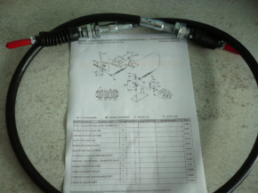 Kabel Planierschild Bowdenzug Steuerseil Kubota KX41-2 Minibagger 6839165560