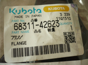 Flansch Antriebsflansch Flange Kubota KX41 KX41-2 KX61-2 Minibagger 6831142620 6831142623