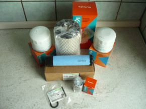 Service Kit Wartungsatz Ölfilter Kraftstofffilter Luft Kubota U27-4 Minibagger