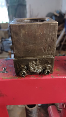 Sicherheitsmutter Fangmutter für Zippo Hebebühne Typ 1211 1250 1506 1511 1301 1271 1531 1515 etc. 45x5x80mm