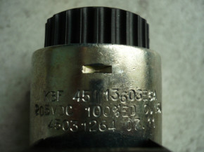 2/2 way seat valve poppet valve Nussbaum Sprinter Mobil 2500 Autolift