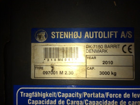 Keilrippenriemen Flachriemen Keilriemen für Stenhoj Hebebühne Typ 2.30M 097001 / 2.30F 099527