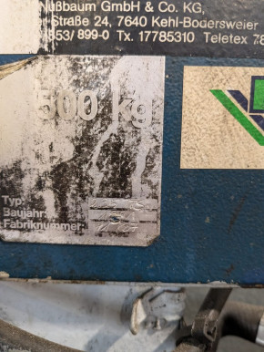 Schaltschütz Luftschütz Leistungsschütz Contactor Nußbaum TTS 2.35 SEL 2.25 / Unilift 3200