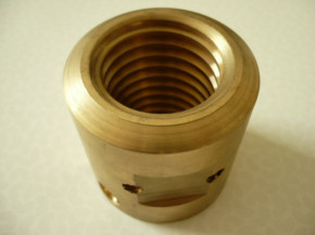 Lifting nut for AFIT Sopron Typ CE 205, CE 206 H / AFV Sopron CE 205 / CE 205T lift (with trapezoidal thread 49x6, 64mm length and 64mm outside diameter)