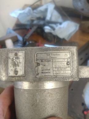 HYD 63-50/63 Filu Hydraulikfilter Flüssigkeitsfilter Waran 1501 Dumper