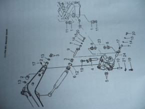 Bolzen Buchsensatz Dichtung Yanmar B15 Minibagger ADA00301