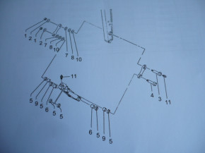 Buchsen Bolzen Satz Dichtung Ringe Yanmar B50 Minibagger ADC01500