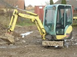 Türverkleidung Türschloßverkleidung Innenverkleidung Yanmar SV 17 / SV 16 / SV 15 / 172A5969430
