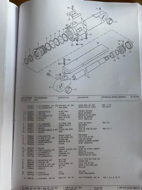 Dichtung Dichtsatz Hydraulikzylinder Minibagger Atlas R 404 ATL2551464