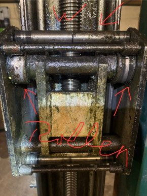 Stützrolle Laufrolle für Zippo Hebebühne Typ 1211 1201 1271 1001 1101 1111 1301 1311 1312 u. ZO 2/3