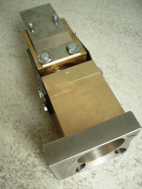 Lifting nut + safety nut + Locking plates for Zippo lift type 1401 1411 / 4 tons lift