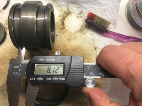 gasket kit, seal kit for VEB 1.5 tons DDR Takraf Car Lift / Takraf Lunzenau scissor lift (rod = 40 mm diameter) / MZG 40 / MDK 504