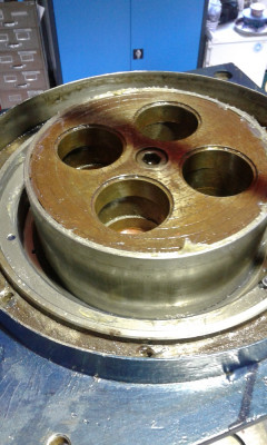 Nutring cuff, gasket, stamp seal for 1 stamp lifting platform Romeico Sahara Inground lift