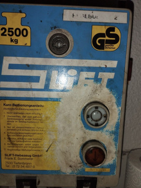 Dichtsatz Dichtung Slift Duett DH-R 2,5 / 8 / DH / K 2,5 / 1800 Typ 5 KN HY Unterflurhebebühne