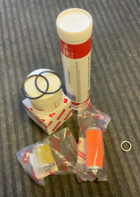 Service Filter Wartungsatz Ölfilter Kraftstofffilter Yanmar SV15 - SV15-2 - SV 16 - SV17 - SV17 EX - SV17-2 - SV17 EX-2 - B08 - SV18 - SV20 - SV22