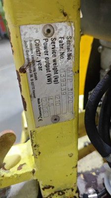 Service maintenance kit wear part kit rubber buffer kit Ammann APR AVP 2920 3020