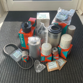 Service Wartungsatz Filterset Ölfilter Kraftstofffilter Kubota KX027-4 KX030-4