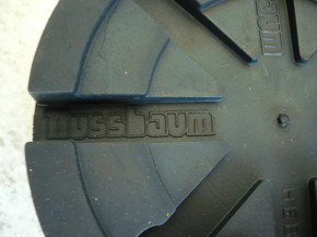 Aufnahmeteller Gummiauflage Vollgummiteller Auflageteller Nußbaum Typ SPL 3000 3500 4000