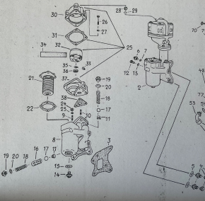 Dichtsatz 3VD Dichtung Kautasit Ölfiltereinheit VTA Takraf Gabelstapler DFG 3202