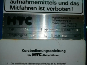 Treibriemen Keilriemen HTC Typ HIEV 2 Hebebühne Hubbühne Kfz Autolift