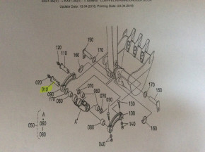 Stift Steckbolzen Sicherungsbolzen Verbindungsstück pin Kubota KX41-3 RG13866770