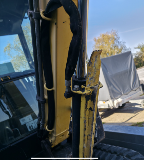 Kolbenstangenschutz Zylinderschutz cover kit Yanmar SV15, SV16, SV17 (EX) Minibagger 172B24-72110