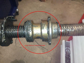 Sicherheitsmutter für Hofmann Hebebühne Duolift 2500 GT/GTE BT/BTE MT/MTE 2500 MSE 5000 / GE 2500