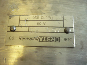 Orsta Tandempumpe Hydraulikpumpe Doppelpumpe Takraf DFG 3202 N-A C40-2 R A25 R