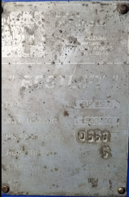 Hauptwendeschalter Steuerschalter für Hofmann Hebebühne Typ BTE 3200 GT GTE BT BTE 2500 / BESTLIFT Typ BP 2500