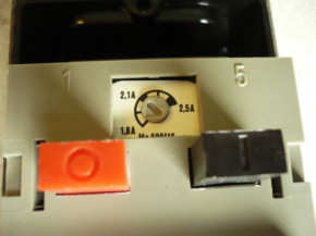 Hauptschalter Motorschutzschalter MS600/16 EAW VEB DDR Hebebühne Säge E 1,6-2,5A