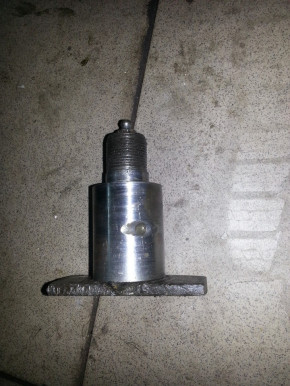 Stützrolle mit Buchse für Romeico Atlantic Hebebühne 140mm