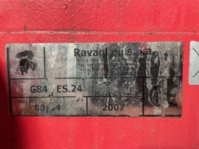 Valve unit control valve tire changer RAV Ravaglioli G840 G840S-20