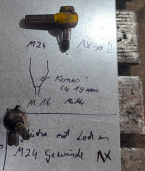 Spurstangenkopf M24 Lenkung Takraf Gabelstapler VTA DFG 2002 3N Panorama